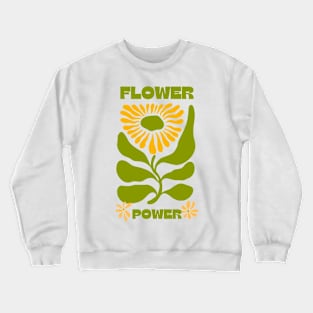 flower power Crewneck Sweatshirt